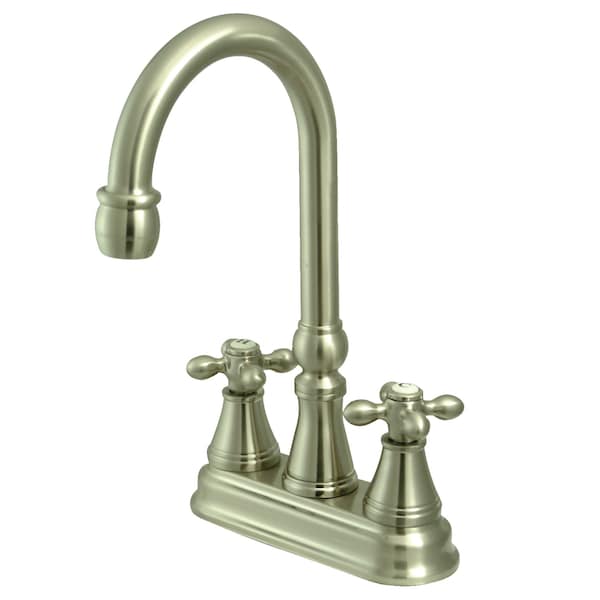 Kingston Brass Bar Faucet, Brushed Nickel KS2498AX - main